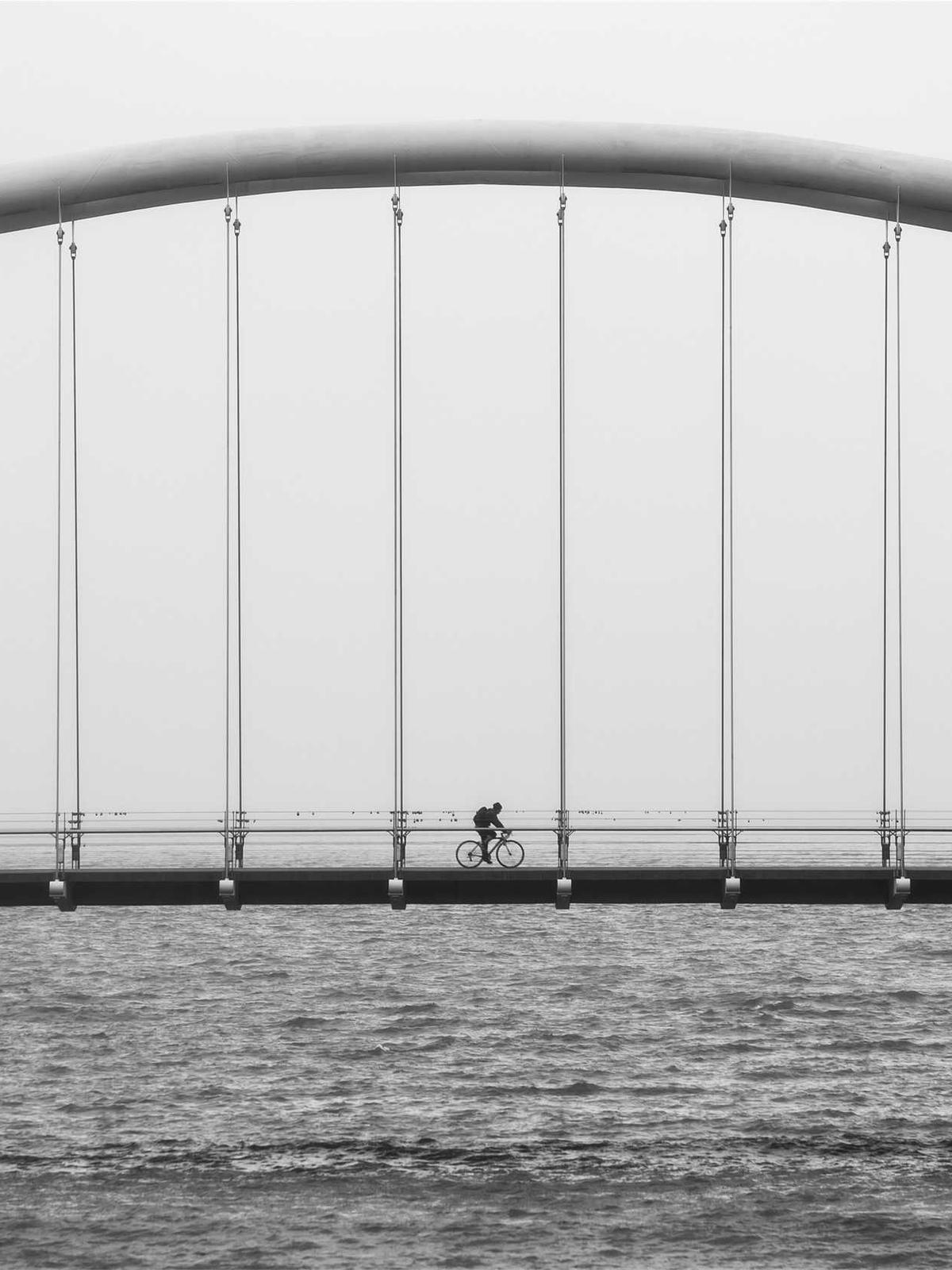 A pale stone arch bridge — atmosphere for the marketplace